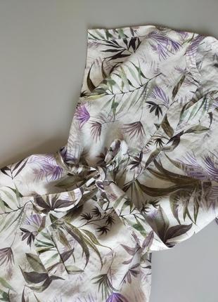 C&a сукня міді із льону3 фото