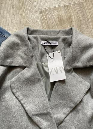 Zara пальто под пояс, пальто, пальто с поясом, куртка, курточка5 фото