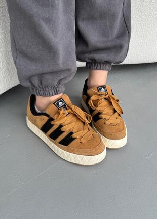 Адідас адіматік кросівки adidas adimatic brown2 фото