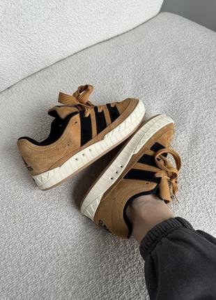 Адідас адіматік кросівки adidas adimatic brown4 фото