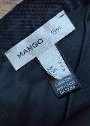 Mango suit мереживна спідниця міді,  спідниця олівець2 фото