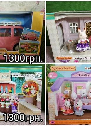 Sylvanian families silvanian family calico critters сильвания сільванія фемеліс