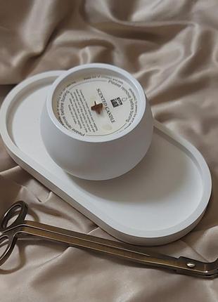 Гипсовая жаропрочная подставка для свечей