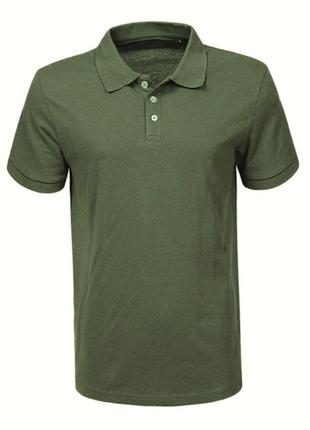 Теніска поло хакі для чоловіків s, m, xl тканина "лакоста"