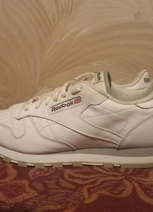 Кожаные reebok classik