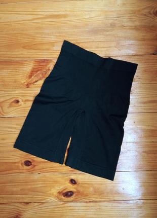 Чорні труси панталони з утяжкою/ труси шорти моделюючі/ коректуюча білизна