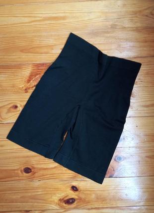 Чорні труси панталони з утяжкою/ труси шорти моделюючі/ коректуюча білизна2 фото