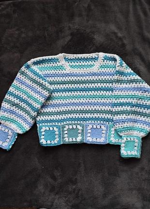 Кофта handmade в’язана кроше