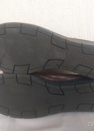 Брендовие туфли-лофери кожанние kate gray р.40-417 фото
