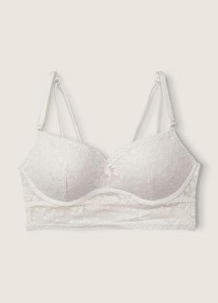 Бралет pink  lace push-up bralette від  victoria´s secret.  оригінал. новий.