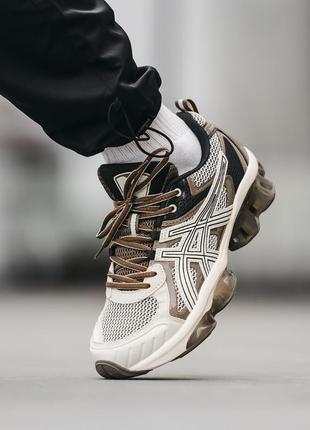Чоловічі кросівки asics gel-quantum kinetic grey brown