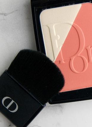 Моделирующие пудровые румяна diorblush sculpt professional contouring powder blush 002 coral sha