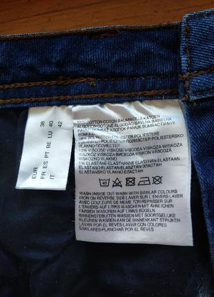 Базова джинсова міні-спідниця8 фото