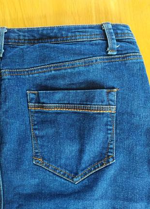 Базова джинсова міні-спідниця6 фото