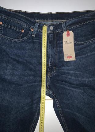 Джинси чоловічі levis 514 розмiр : w36 l32 із сша.9 фото