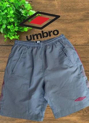 🍀🍀umbro оригинал шорты мужские серые с бордо с плавками сетка на 48🍀🍀