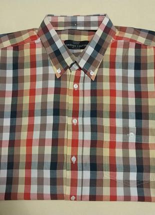 Якісна стильна брендова сорочка lorenzo calvino