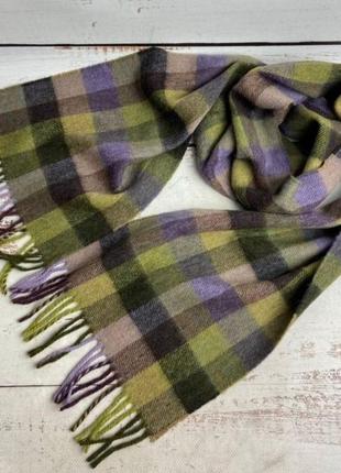 Красивий шарф відомої фабрики "yorkshire tweed" (великобританія). 100% вовна1 фото