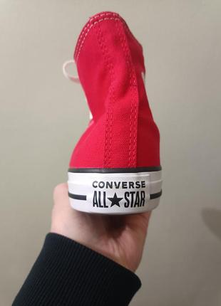 Кеды высокие красные converse m9621c all star hi red original оригинал5 фото