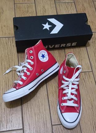 Кеди високі червоні converse m9621c all star hi red original оригінал