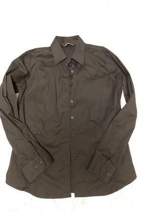 Стильная чёрная рубашка