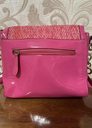 Сумка рожева,через плече 4