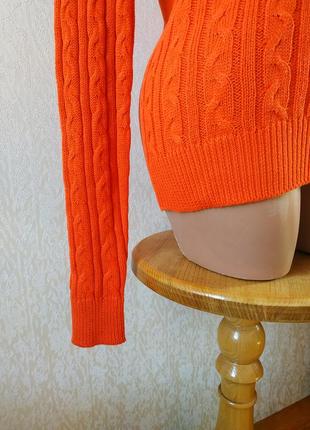 Яскравий джемпер в коси/бавовна 50% 4