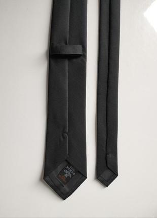 Чорна класична краватка2 фото