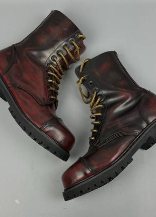 Черевики undercover vintage 90s boots винтажные ботинки кожа3 фото