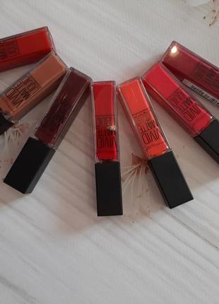 Матовые помады vivid matte от maybelline.расспродажа!1 фото