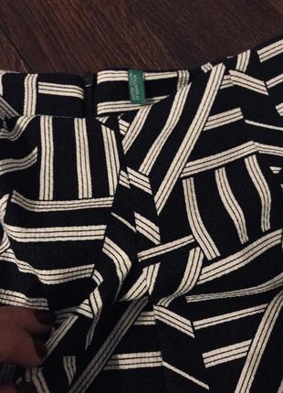 Шикарная юбка,united colors of benetton, размер с/м8 фото