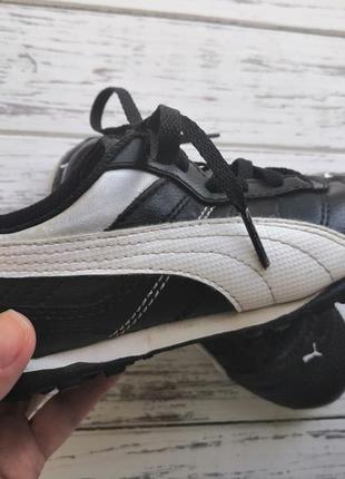 Бутсы сороконожки на мальчика puma в хорошем состоянии на ножку 17 см