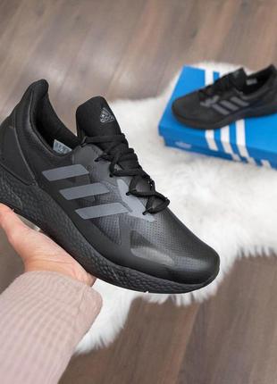 Adidas черные, кожа кросівки адідас кроссовки адидас кросовки1 фото