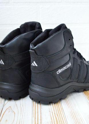 Adidas climacool чорні, високі, хутро кросівки чоловічі адідас клімакул2 фото