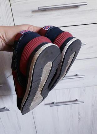 Мужские натуральные замшевые кроссовки veer demax england.6 фото