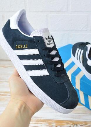 Adidas gazelle темно-сірі з білим, замша адидас газели кроссовки кросівки адідас