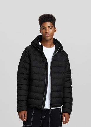 Куртка bershka (m,l,xl) lightweight puffer jacket оригінал демісезон3 фото