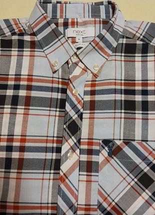 Нова якісна стильна брендова сорочка next  slim fit