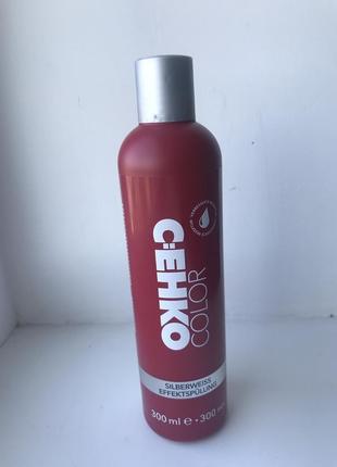 Ополаскиватель антижелтый для светлых волос c:енко color ecobleach white 300 мл1 фото