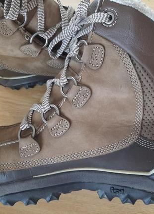 Кожаные нубук водонепроницаемые ботинки timberland7 фото
