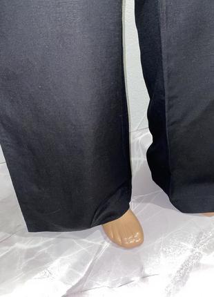 Чорні брюки палацо 18 розміру2 фото