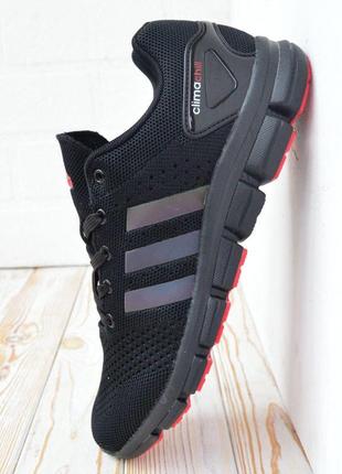 Adidas climacool чорні з перламутром, сітка кросівки адідас клімакул адидас климакул кроссовки3 фото
