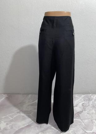 Чорні брюки палацо 18 розміру5 фото