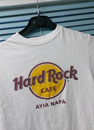 Женская футболка hard rock cafe (ayia napa) american vintage