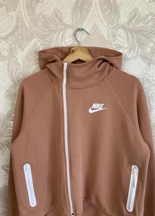 Персикова кофта светр світшот олімпійка лонгслів пуловер худі nike tech fleece оригінал2 фото