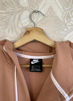 Персиковая кофта свитер свитшот лонгслив олимпийка джемпер худи nike tech fleece оригинал7 фото