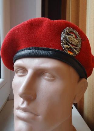 Берет бундесвера танковый гренадерский bundeswehr panzer grenadier beret