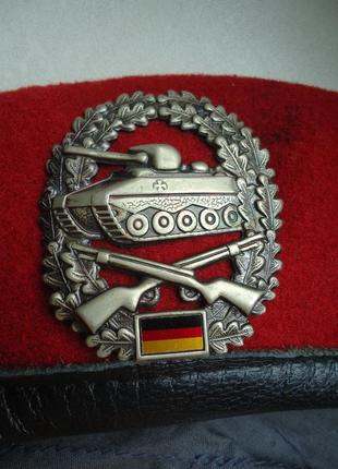 Берет бундесвера танковый гренадерский bundeswehr panzer grenadier beret