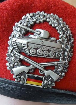 Берет бундесвера танковый гренадерский bundeswehr panzer grenadier beret