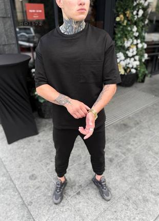 Комплект футболка + штани оверсайз